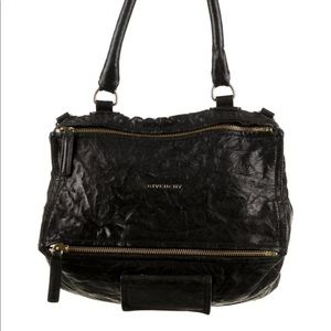 Givenchy Textured Leather Shoulder Bag